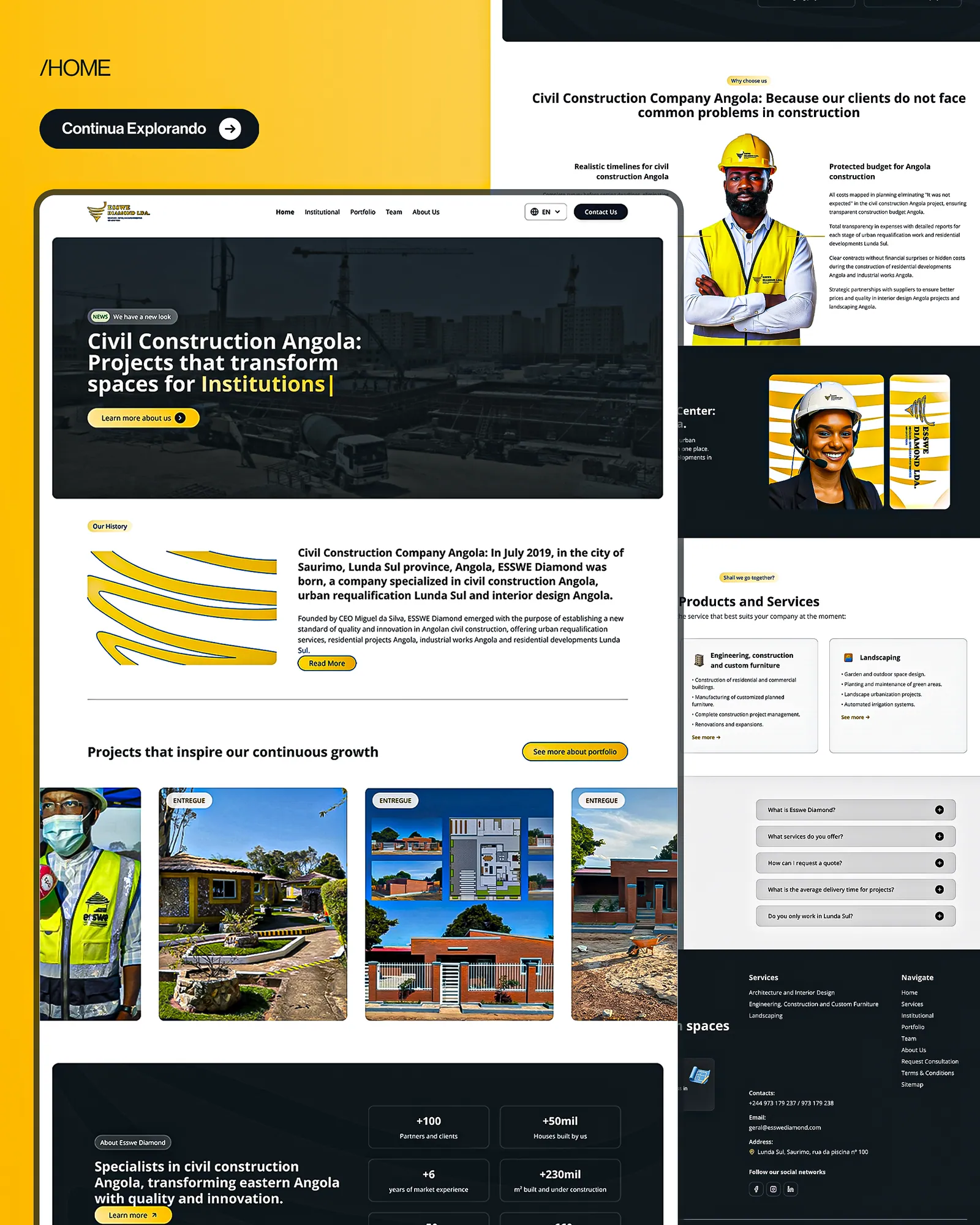 ESSWE Diamond, screen 2